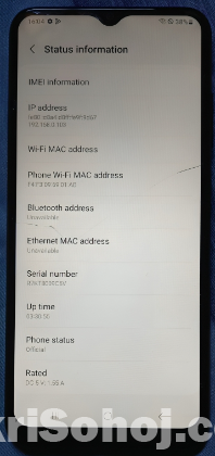 Samsung Galaxy A03s, 4GM RAM, 64GB ROM
